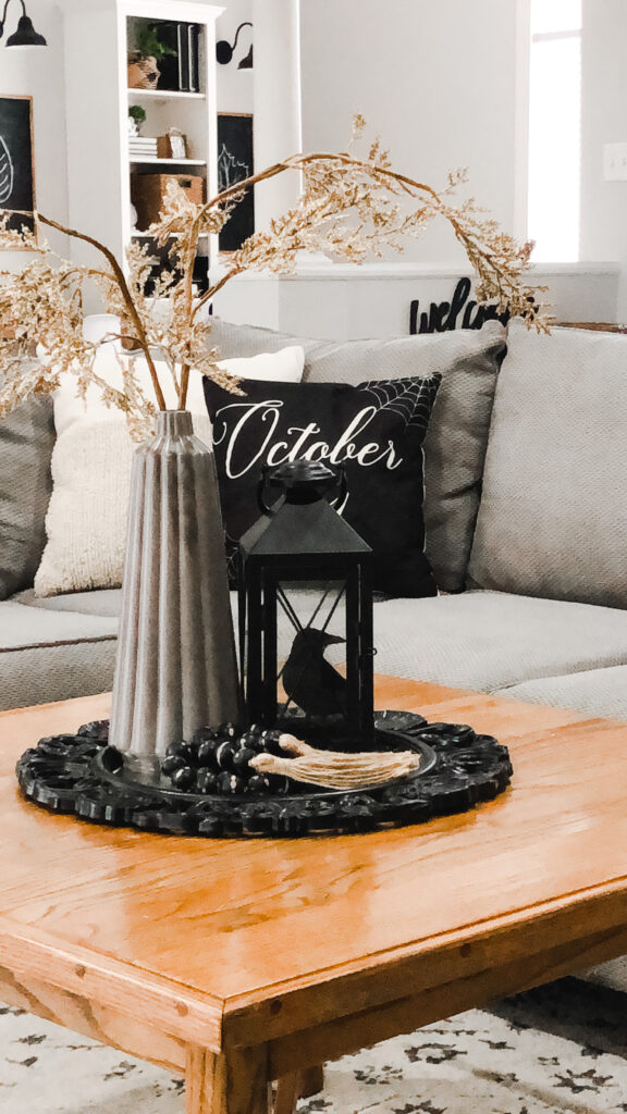 Easy Halloween Table Decorations - White Oak Shop