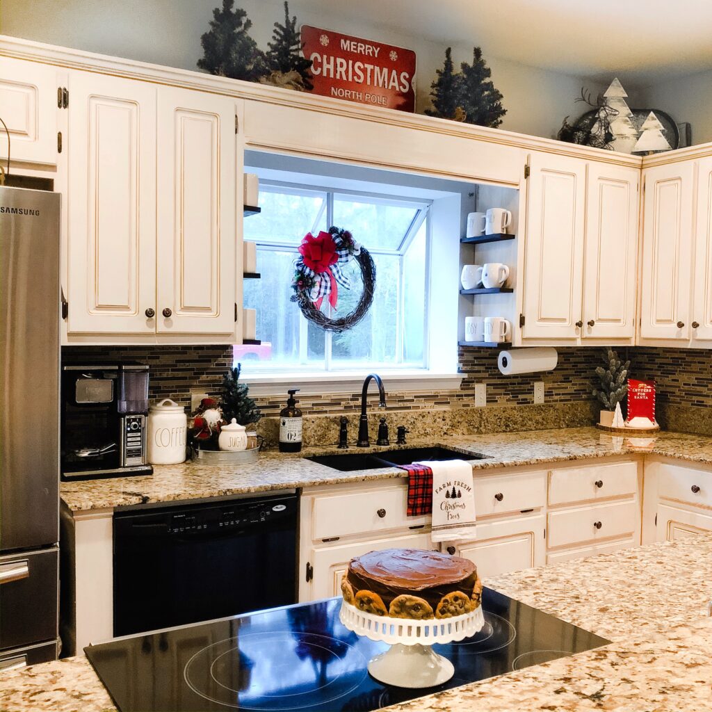 Get the Look - Casual Christmas Buffalo Plaid Holiday Kitchen