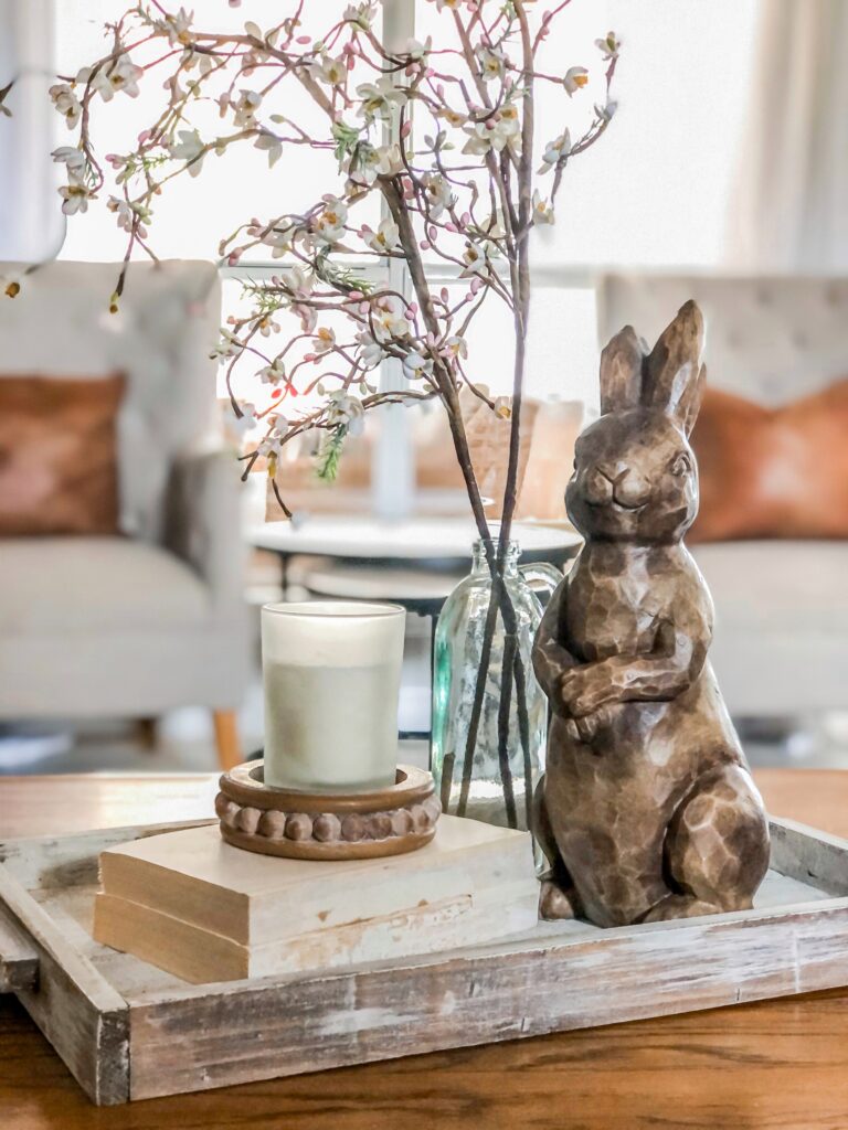 Neutral Easter Decor Ideas - White Oak Shop